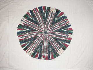 wagon wheel rug